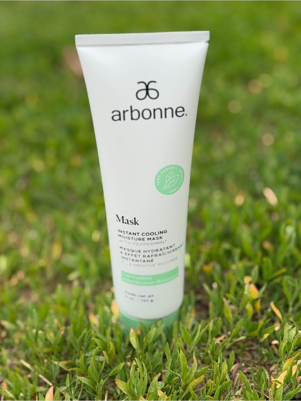 Arbonne Instant Cooling Peppermint Face Mask (New with Seal)